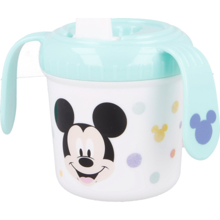 STOR Hrneček s oušky a pítkem 250ml Mickey Mouse 152695