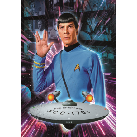 CLEMENTONI Puzzle Star Trek: Spock 500 dílků 152733