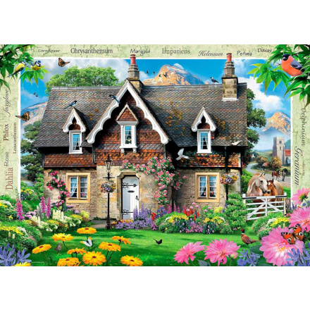 RAVENSBURGER Puzzle Chaloupka na kopci 1000 dílků 152857