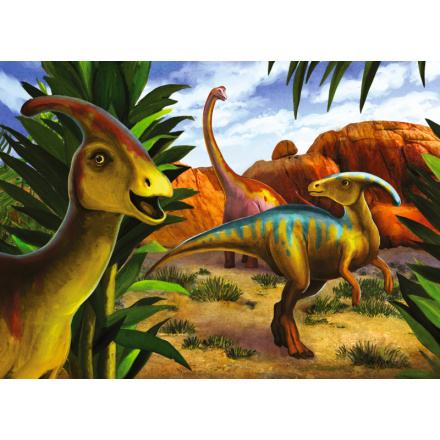TREFL Puzzle Svět dinosaurů: Parasaurolophus 20 dílků 152892