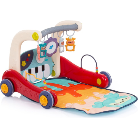 CHIPOLINO Baby Fitness Multicolor - Hrací podložka a chodítko 3v1 153048