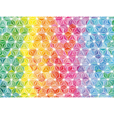 SCHMIDT Puzzle Barevné trojúhelníčky 1000 dílků 153307