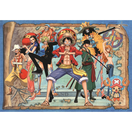 CLEMENTONI Puzzle Anime Collection: One Piece 500 dílků 153363