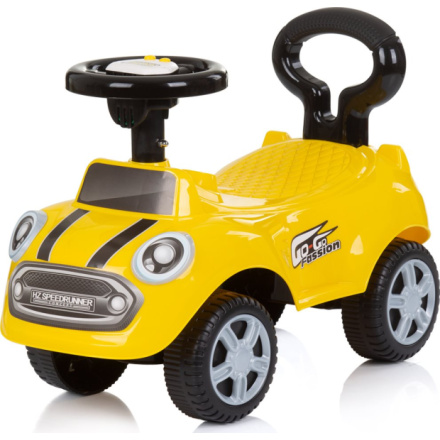 CHIPOLINO Odrážedlo Auto s melodiemi GO-GO Yellow 153438