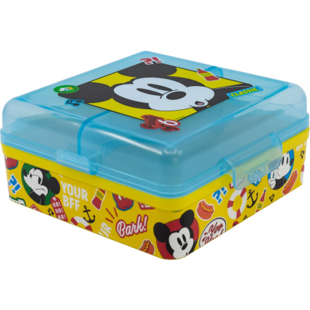 STOR Čtvercový Multi Box na svačinu Mickey Mouse 153878