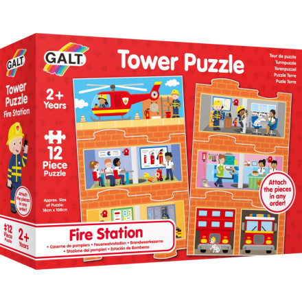 GALT Puzzle Požární stanice 12 dílků 155152