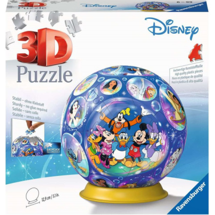 RAVENSBURGER 3D Puzzleball Disney 73 dílků 155215