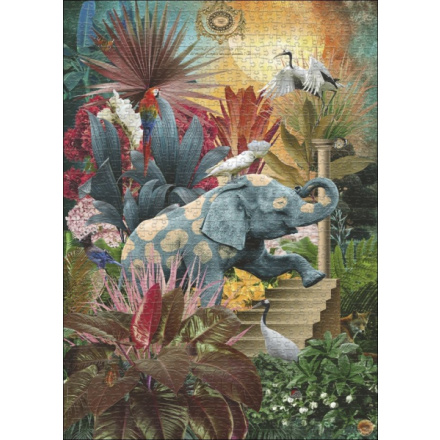 HEYE Puzzle Fauna Fantasies: Elephantaisy 1000 dílků 155677