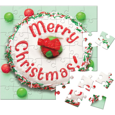 EUROGRAPHICS Puzzle Adventní kalendář: Vánoční donuty 24x50 dílků 156088