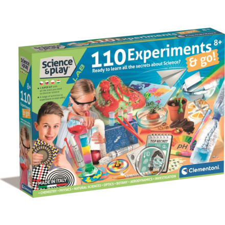 CLEMENTONI Science&Play Laboratoř: 110 vědeckých experimentů 156166