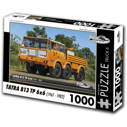 RETRO-AUTA Puzzle TRUCK č.6 Tatra 813 TP 6x6 (1967-1982) 1000 dílků 156193
