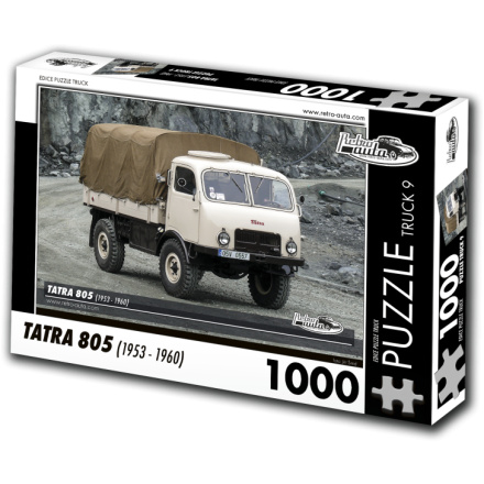 RETRO-AUTA Puzzle TRUCK č.9 Tatra 805 (1953-1960) 1000 dílků 156196