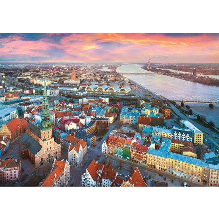 TREFL Puzzle Riga, Lotyšsko 1000 dílků 156261