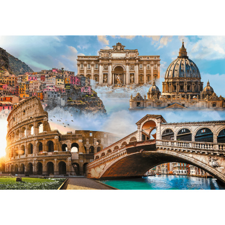 TREFL Puzzle Oblíbená místa: Itálie 1500 dílků 156285