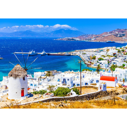 ENJOY Puzzle Ostrov Mykonos, Řecko 1000 dílků 156487