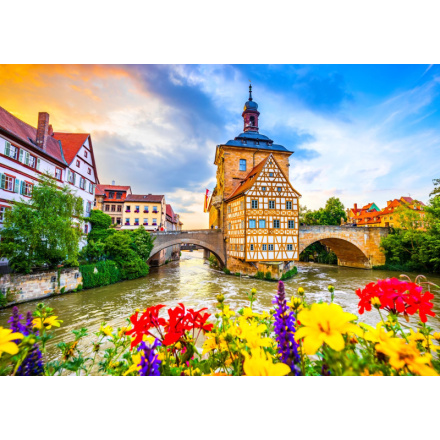 ENJOY Puzzle Staré město Bamberg, Německo 1000 dílků 156491