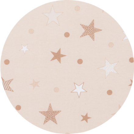 CHIPOLINO Skládací matrace 120x60 cm Humus,beige stars 156646