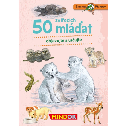 MINDOK Expedice příroda: 50 zvířecích mláďat 156658