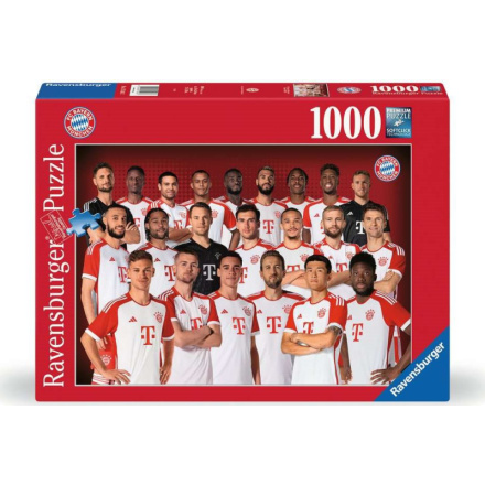 RAVENSBURGER Puzzle FC Bayern Mnichov sezóna 2023,24, 1000 dílků 157222