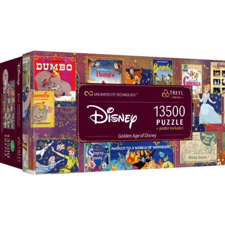 TREFL Puzzle UFT Zlatý věk Disney 13500 dílků 157444