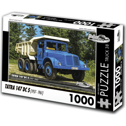 RETRO-AUTA Puzzle TRUCK č.38 Tatra 147 DC 5 (1957 - 1961) 1000 dílků 157742