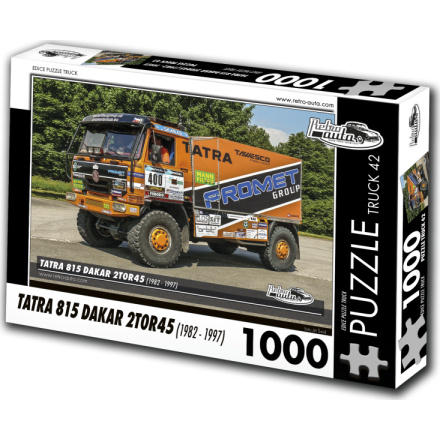 RETRO-AUTA Puzzle TRUCK č.42 Tatra 815 Dakar 2T0R45 (1982 - 1997) 1000 dílků 157746