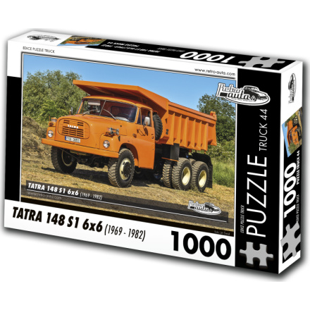 RETRO-AUTA Puzzle TRUCK č.44 Tatra 148 S1 6x6 (1969 - 1982) 1000 dílků 157748