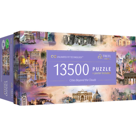 TREFL Puzzle UFT Města za oblaky 13500 dílků 158185