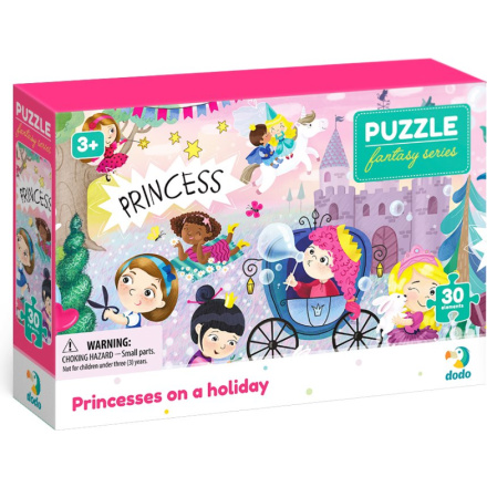DODO Puzzle Princezny na prázdninách 30 dílků 158960