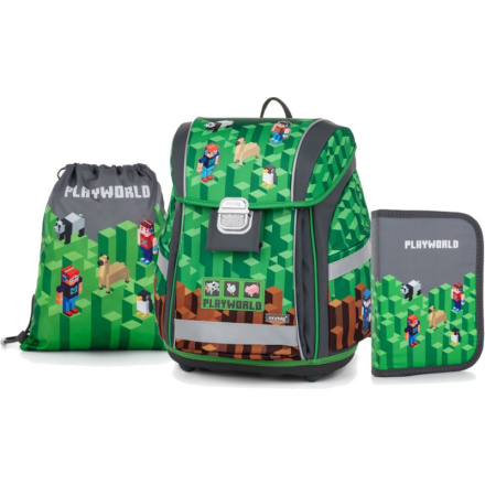 OXYBAG Školní set 3ks Premium Light Playworld 159164