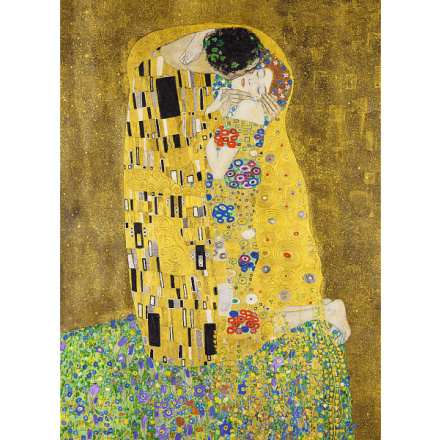 TREFL Dřevěné puzzle Art: Gustav Klimt - Polibek 200 dílků 159178