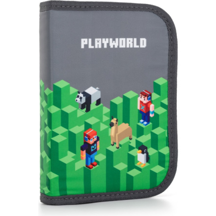 OXYBAG Školní penál jednopatrový Playworld 159237