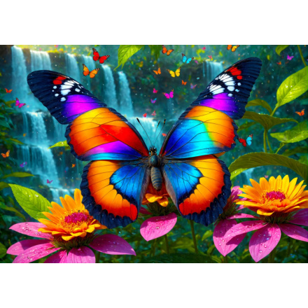 ENJOY Puzzle Motýl v lese 1000 dílků 159286