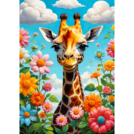 ENJOY Puzzle Roztomilá žirafka 1000 dílků 159306