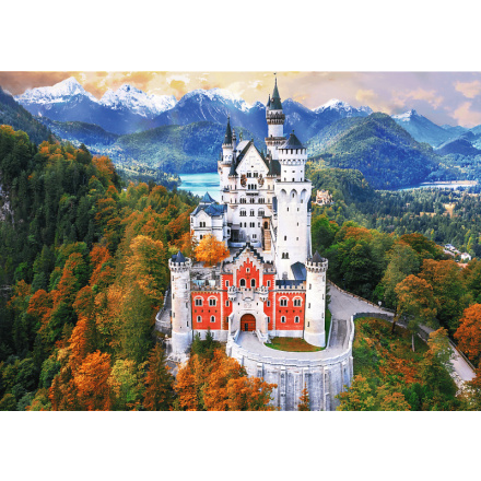 TREFL Puzzle Premium Plus Photo Odyssey: Zámek Neuschwanstein 1000 dílků 159680