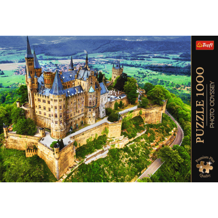 TREFL Puzzle Premium Plus Photo Odyssey: Hrad Hohenzollern, Německo 1000 dílků 159690