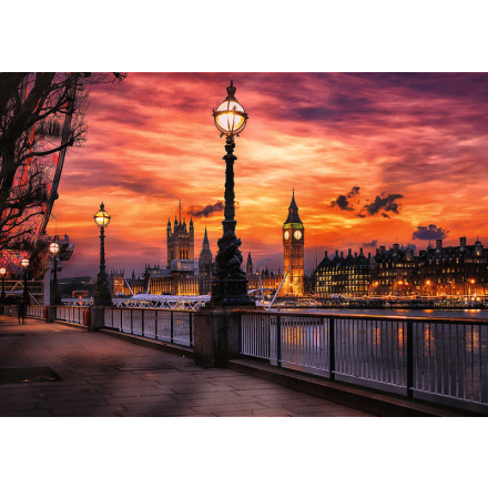 TREFL Puzzle Premium Plus Photo Odyssey: Big Ben, Londýn 1000 dílků 159692