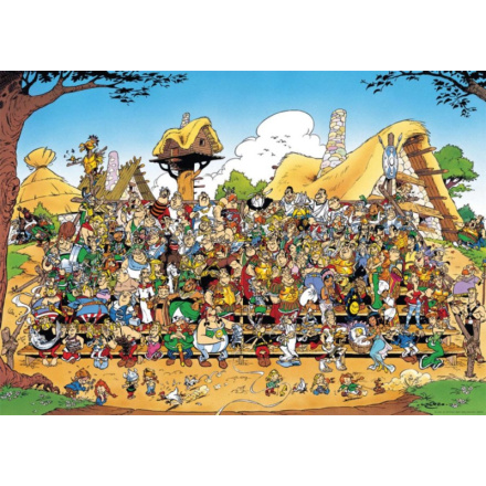 RAVENSBURGER Puzzle Asterix a Obelix: Rodinná fotka 1000 dílků 1924