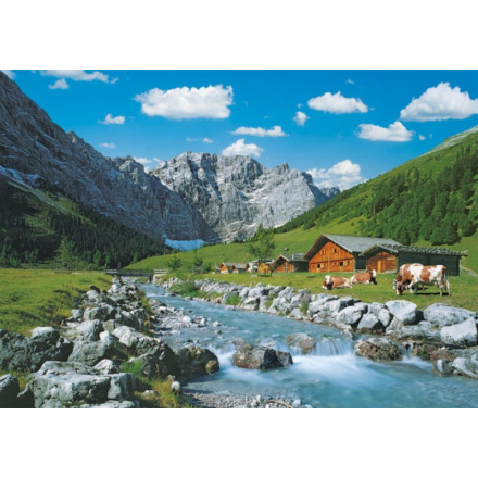 RAVENSBURGER Puzzle Karwendel, Rakousko 1000 dílků 2247