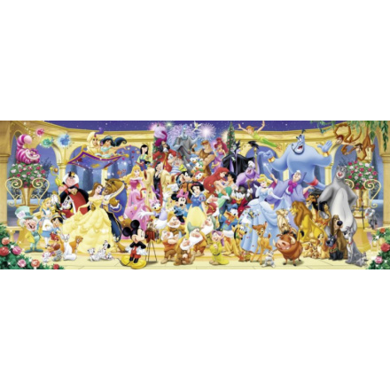RAVENSBURGER Panoramatické puzzle Disney - Rodinná fotka 1000 dílků 2249