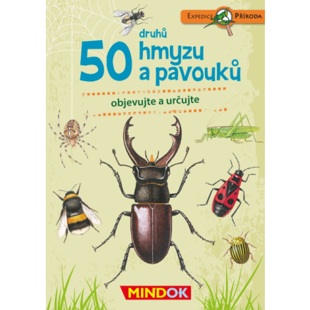 MINDOK Expedice příroda: 50 druhů hmyzu a pavouků 25204