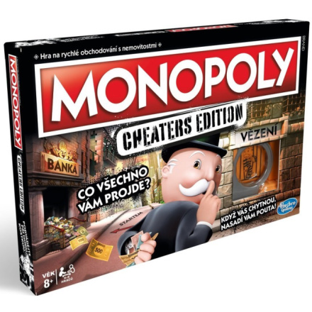 HASBRO Monopoly Cheaters edition CZ 25225