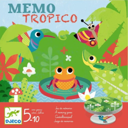 DJECO Paměťová hra Memo Tropico 26422