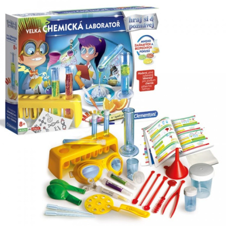 CLEMENTONI Science&Play: Velká chemická laboratoř 26541