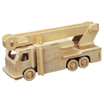 WOODEN TOY , WCK 3D puzzle Hasiči 3137