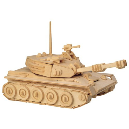 WOODEN TOY , WCK 3D puzzle Tank 3154