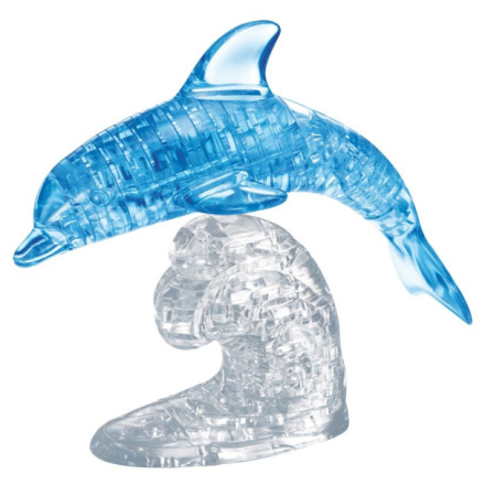 HCM KINZEL 3D Crystal puzzle Skákající delfín 95 dílků 3332