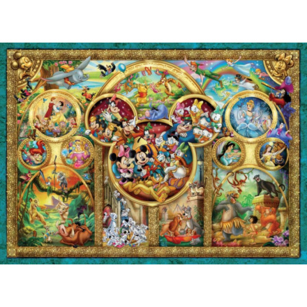RAVENSBURGER Puzzle Disney - Nejkrásnější pohádky 1000 dílků 3727