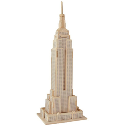 WOODEN TOY , WCK 3D puzzle Empire State Building 4424