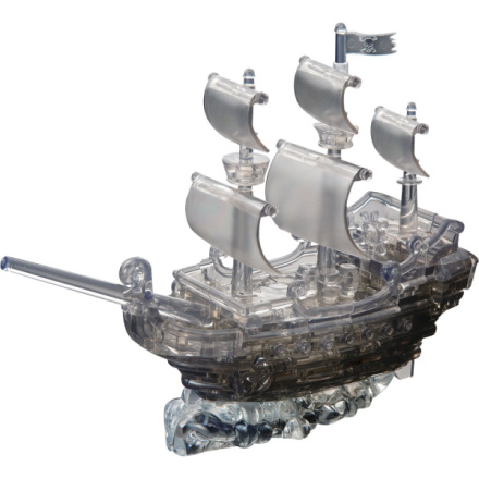 HCM KINZEL 3D Crystal puzzle Pirátská loď 101 dílků 4729